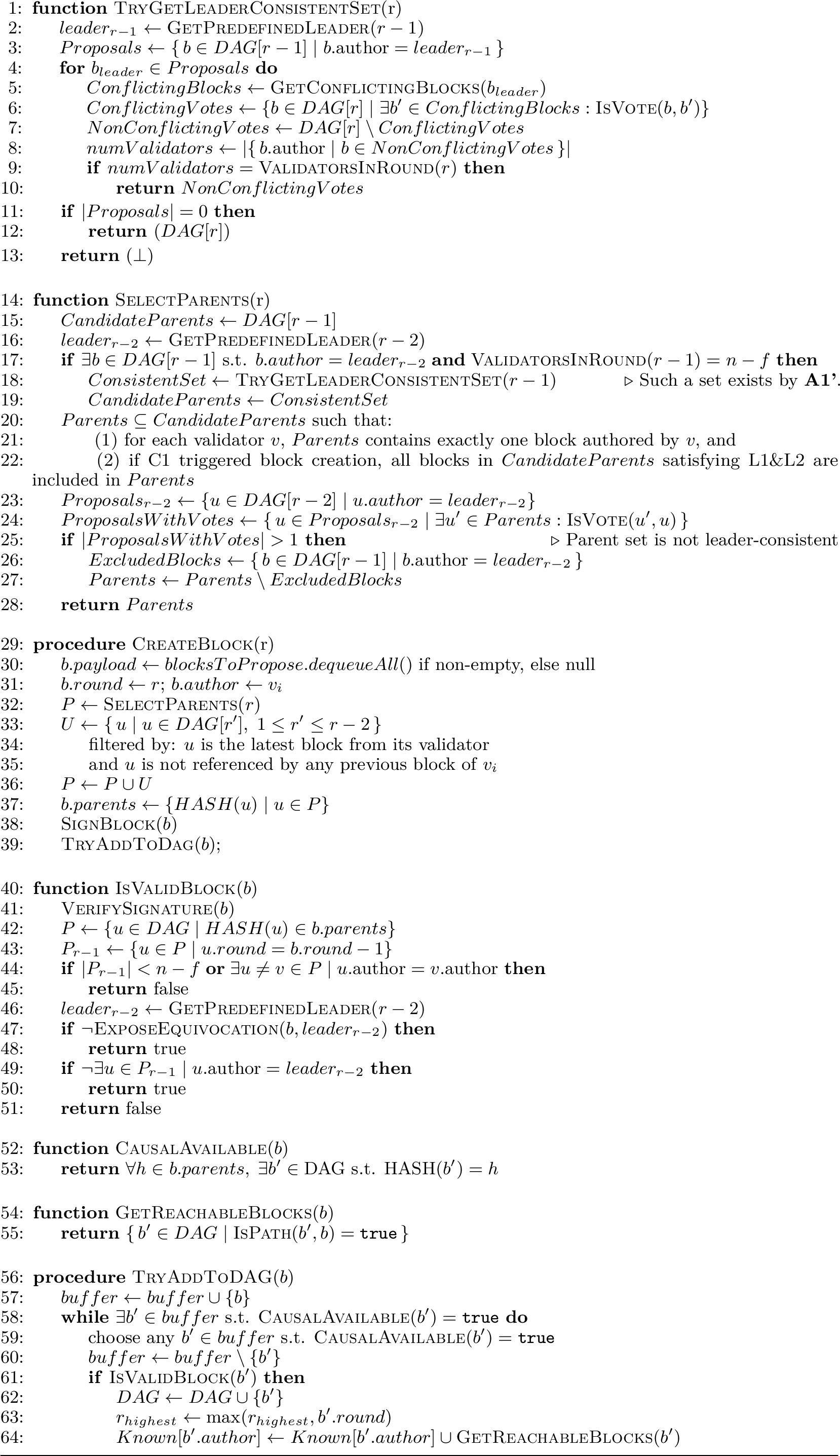 Figure 5: DAG construction for validator v_i, part 2