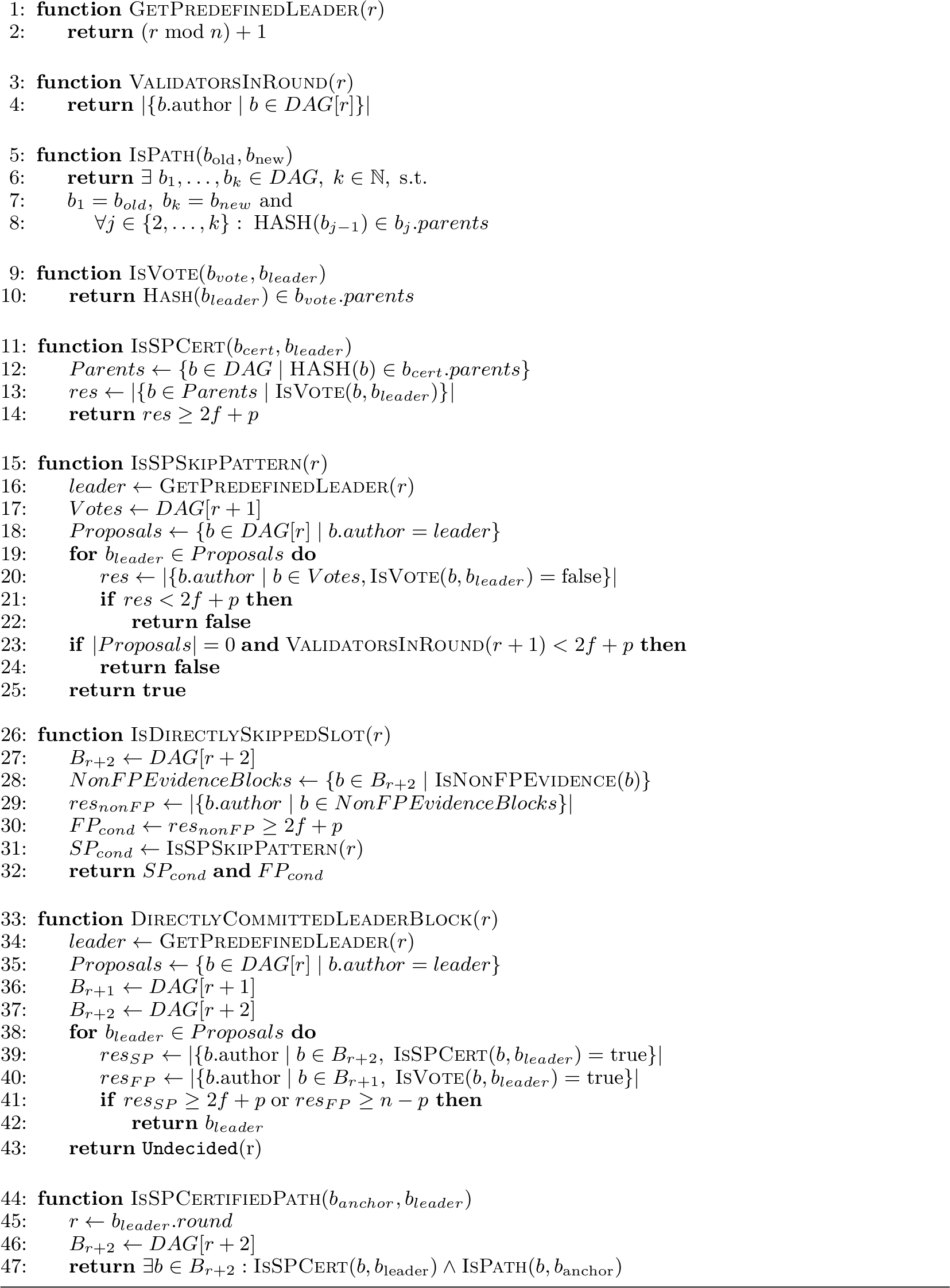 Figure 6: Helper functions