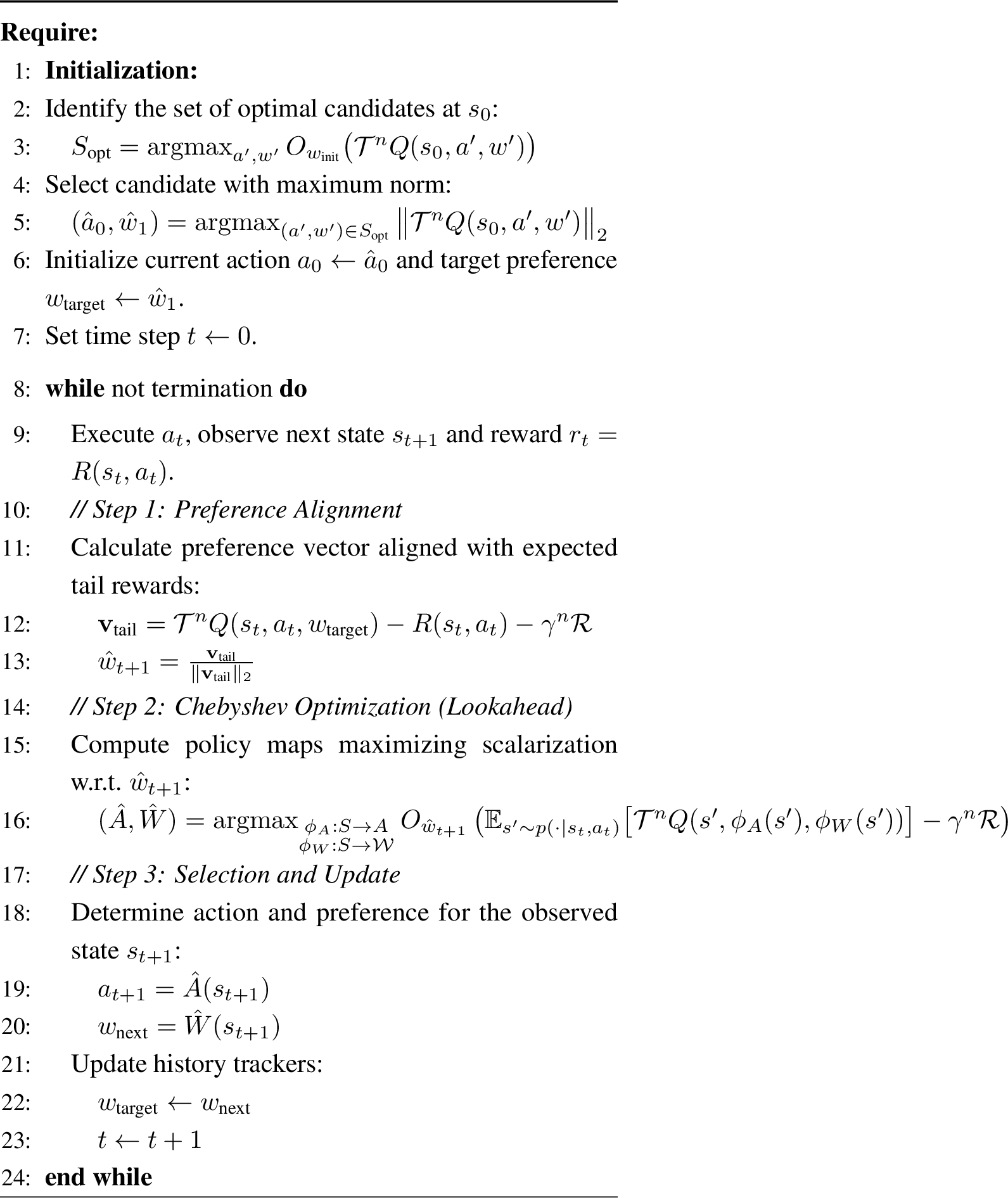 Figure 9: Pareto-Optimal Policy Execution