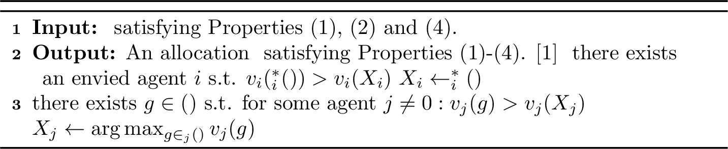 Figure 2: Reducing Envy Algorithm