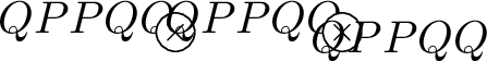 Figure 8: Counterterm insertions, from left to right: vertex insertion, fermion-line insertion, and photon-line insertion. The vertex-counterterm can be inserted at either the left or right vertex.