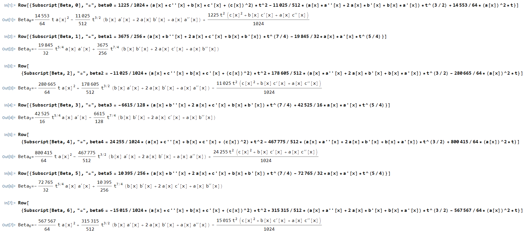 Figure 1: Verification of the Chernoff function from Theorem 5 using Wolfram Mathematica 13.3. Part 1/5.