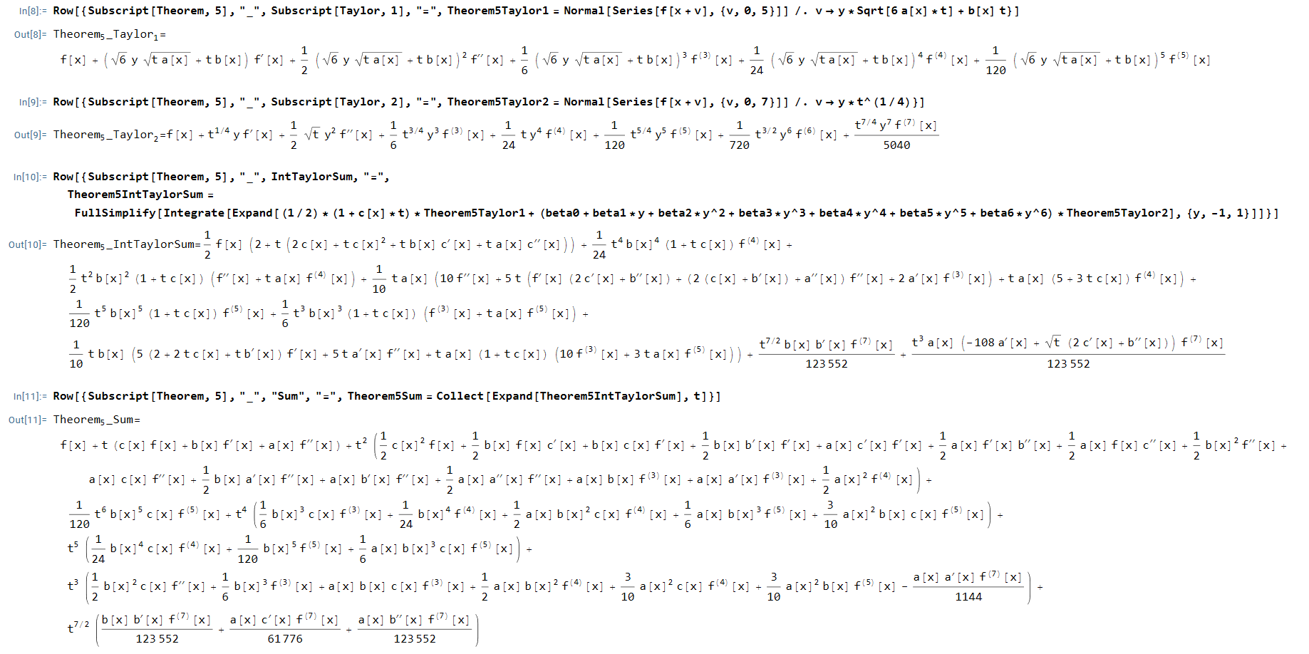 Figure 2: Verification of the Chernoff function from Theorem 5 using Wolfram Mathematica 13.3. Part 2/5.