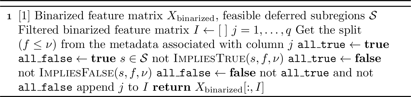 Figure 18: FilterSplits(X_{\mathrm{binarized}},\mathcal{S})