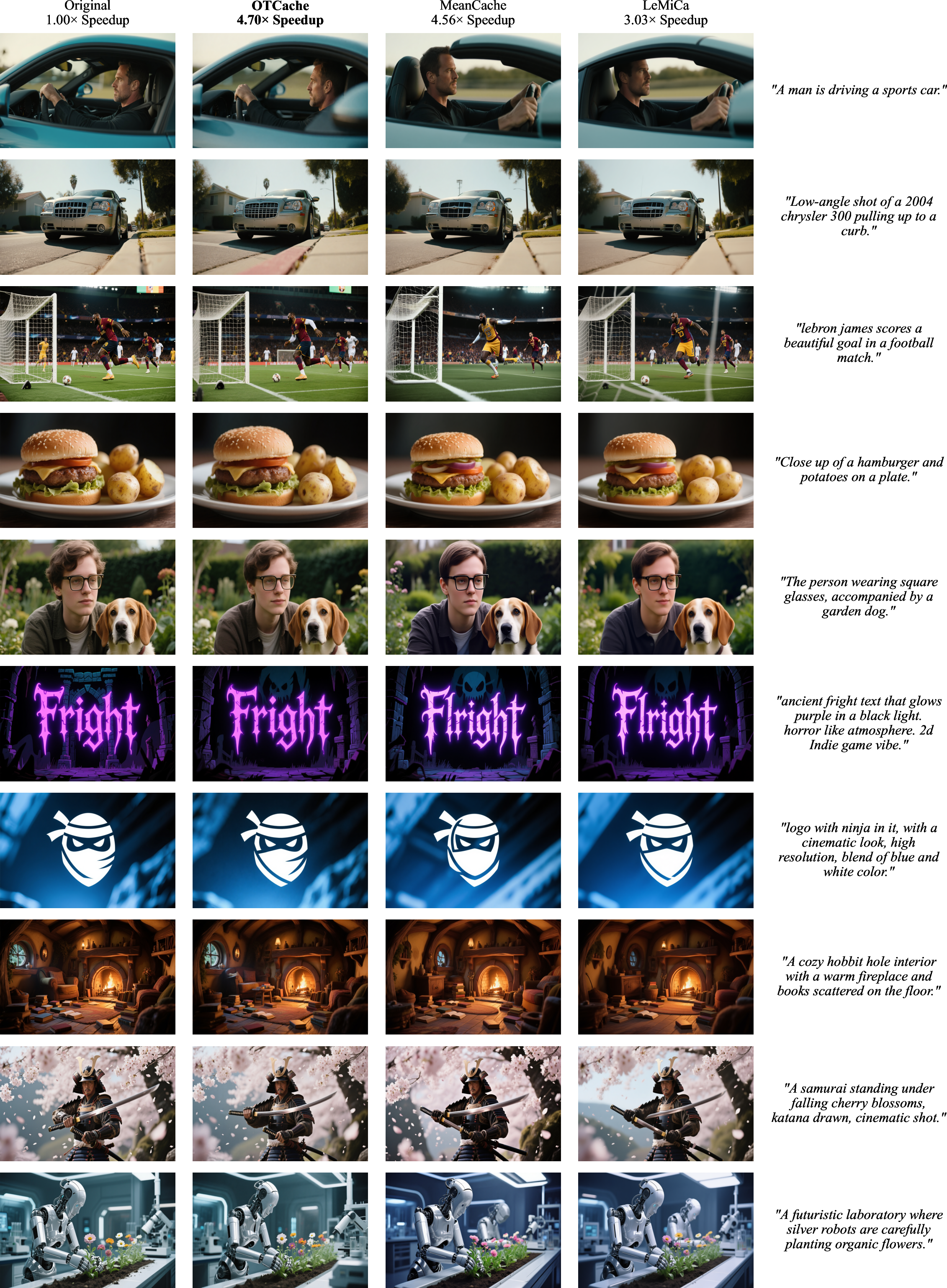 Figure 12: More visual comparisons on Qwen-Image, Best viewed zoomed in.
