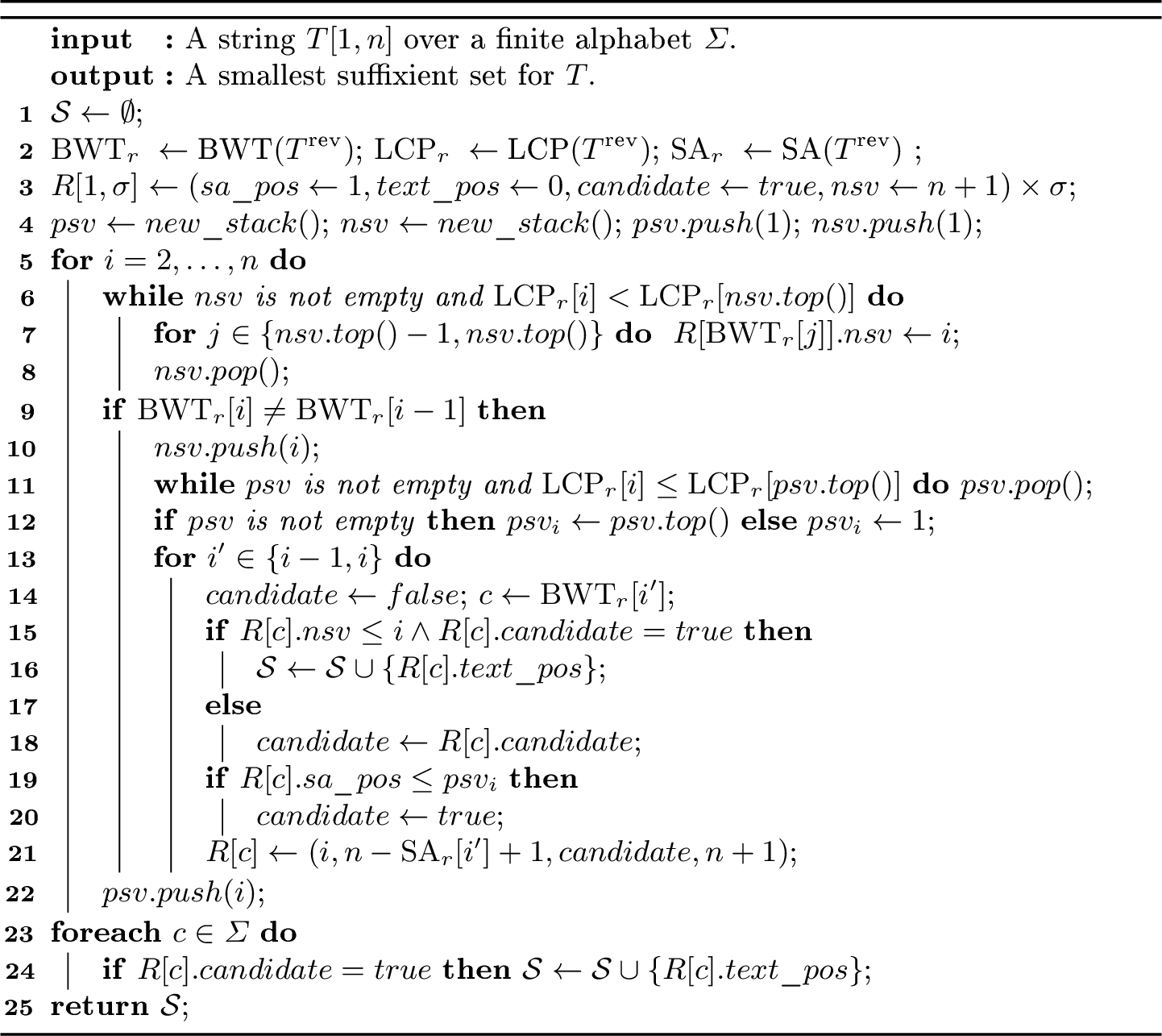 Figure 2: LC-Algorithm