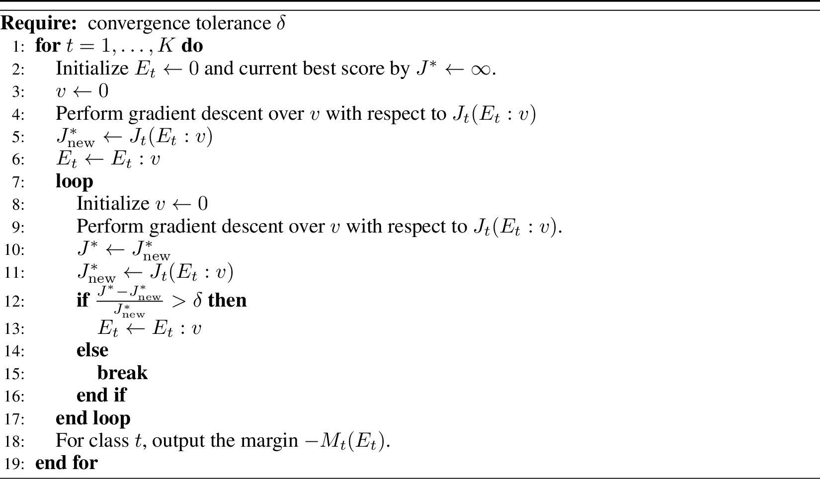 Figure 4: Greedy Embedding Vector Optimization Procedure