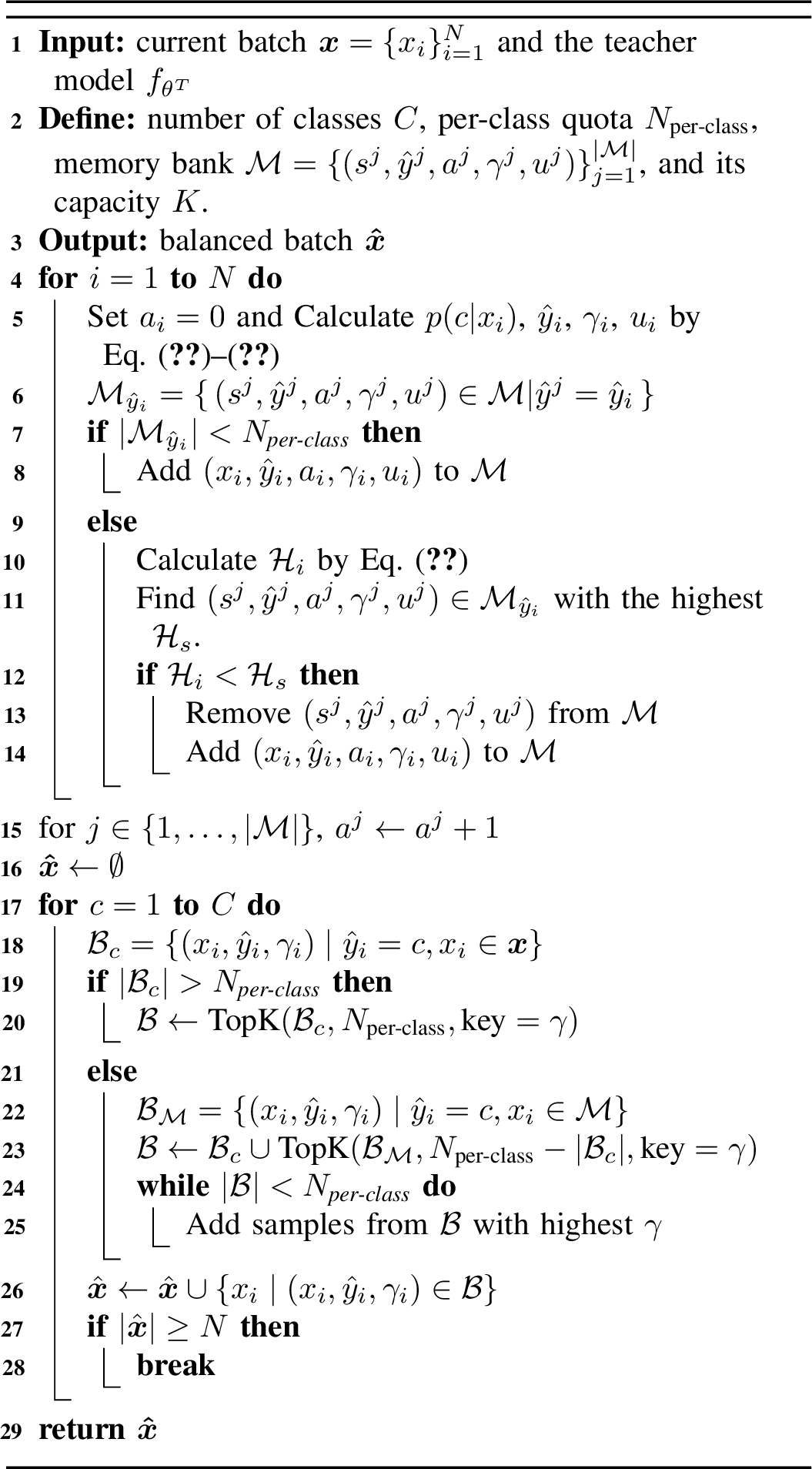 Figure 3: Batch-Balanced Sampling