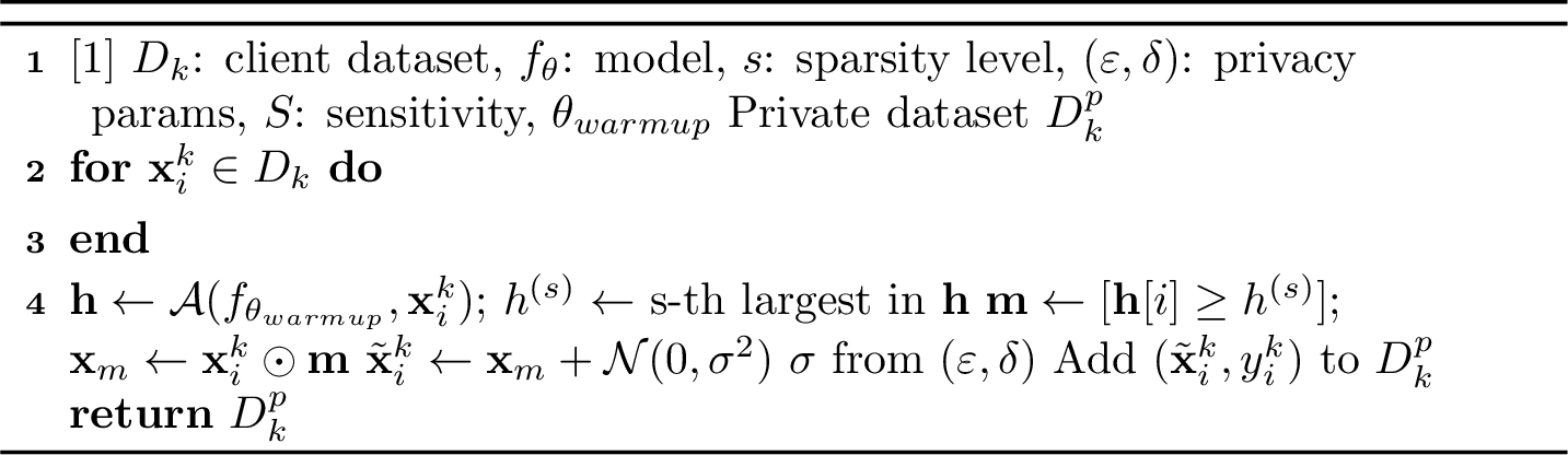 Figure 2: Attribution-Guided Private Representation Extraction.