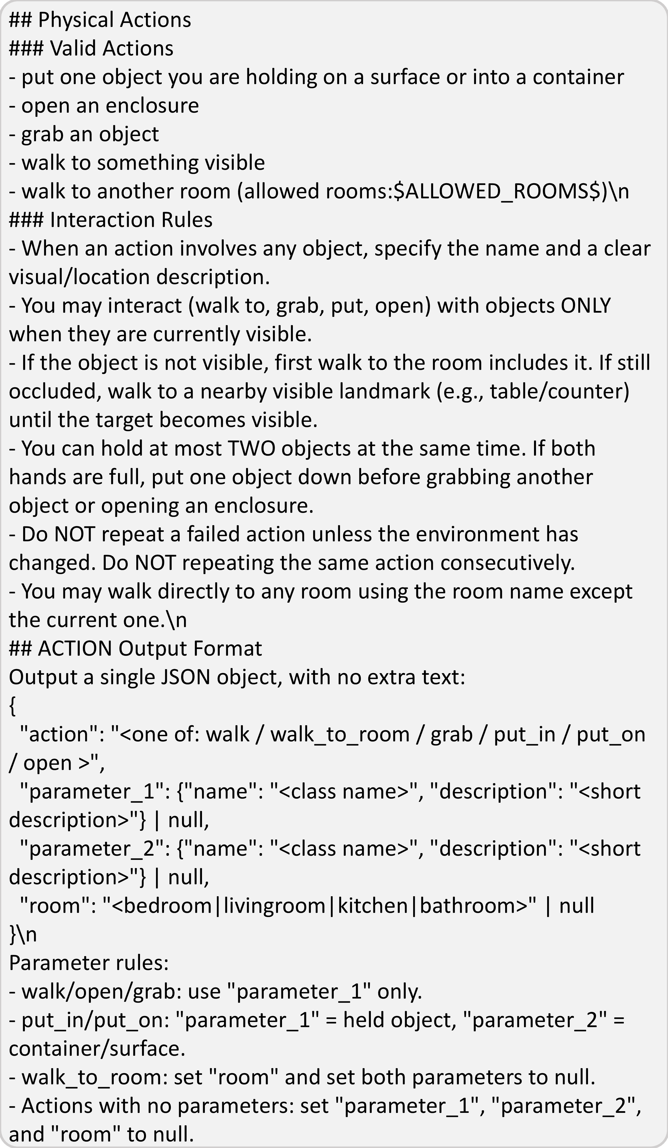 Figure 26: Action rules block.