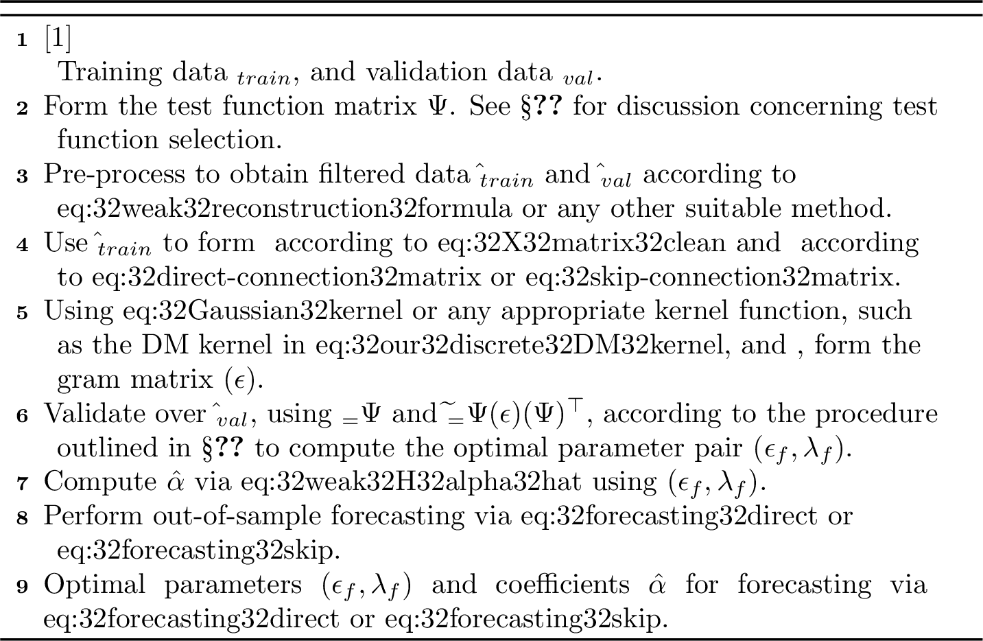 Figure 3: WKRR implementation