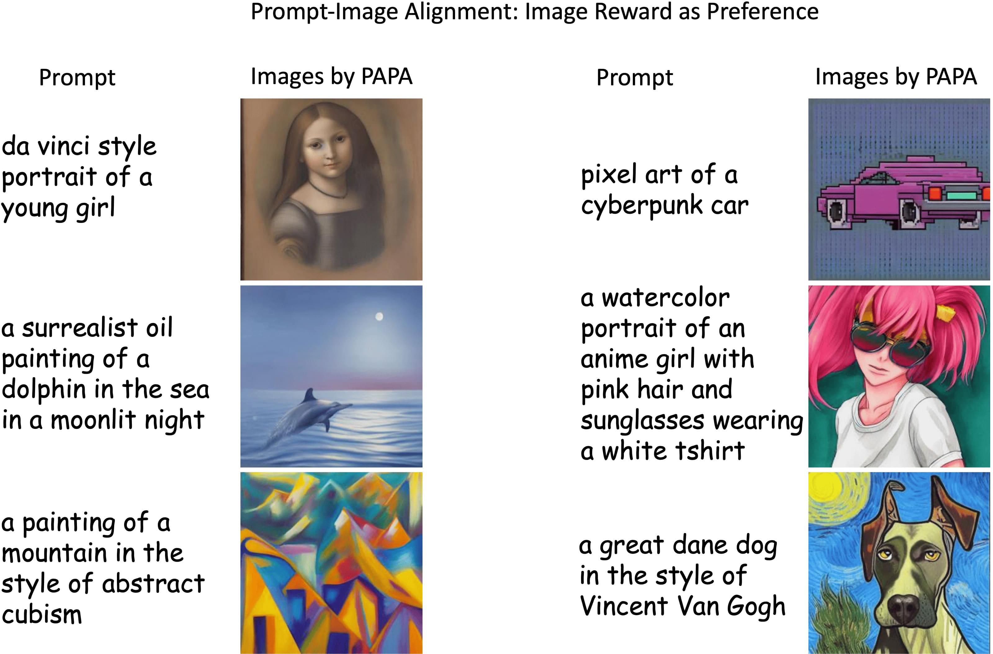 Figure 12: Additional visualizations of PAPA on the Fine-Grained Alignment Task.