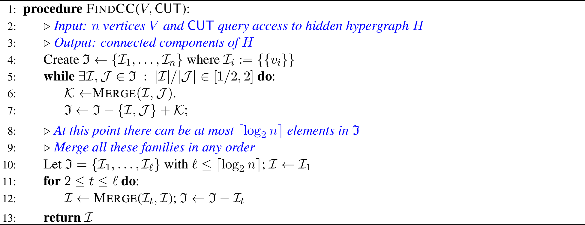 Figure 2: Find Connected Components