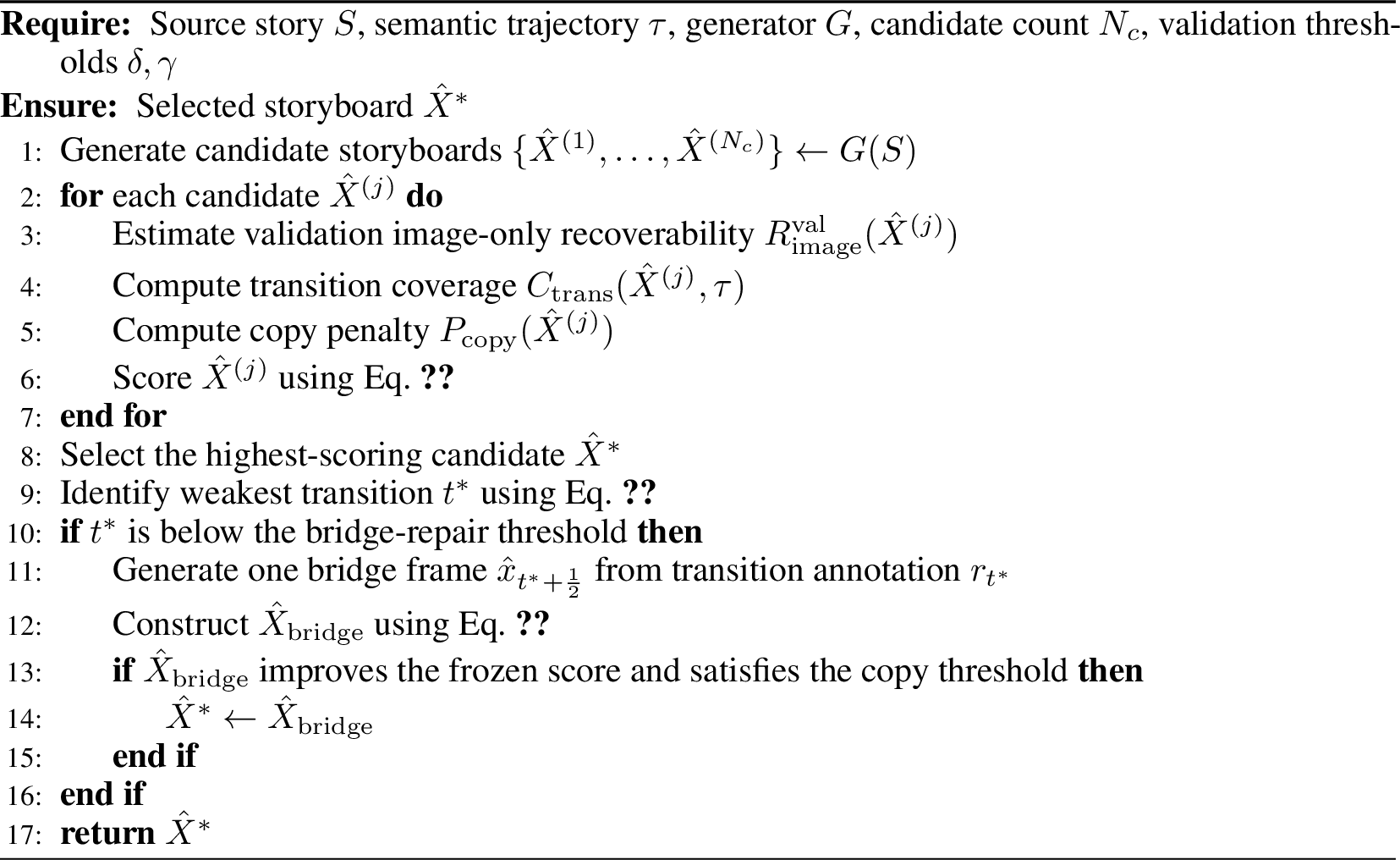 Figure 4: Semantic Compass: validation-selected reranking and single-bridge repair
