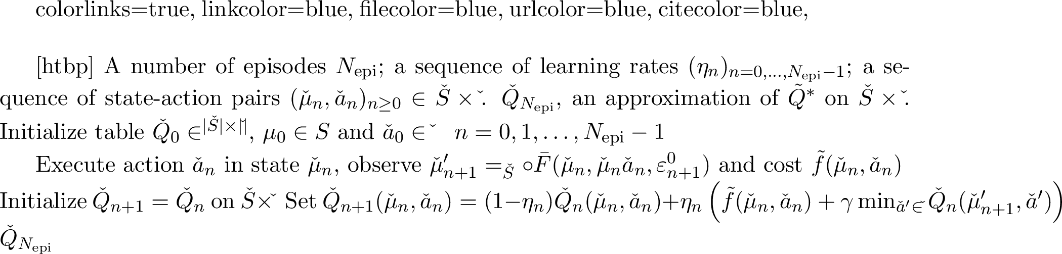 Figure 1: Mean-Field Q-learning (MFQ) with simplex discretization