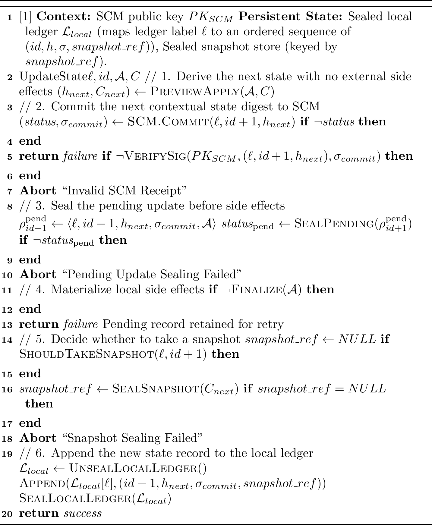 Figure 5: State Update
