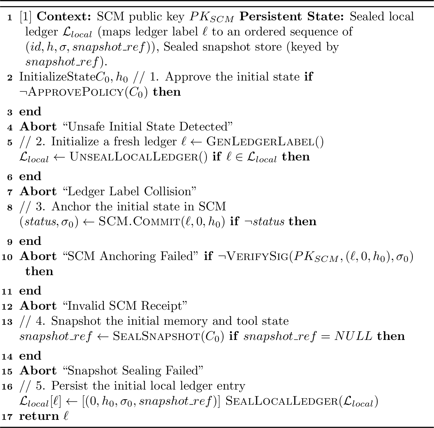 Figure 3: State Initialization