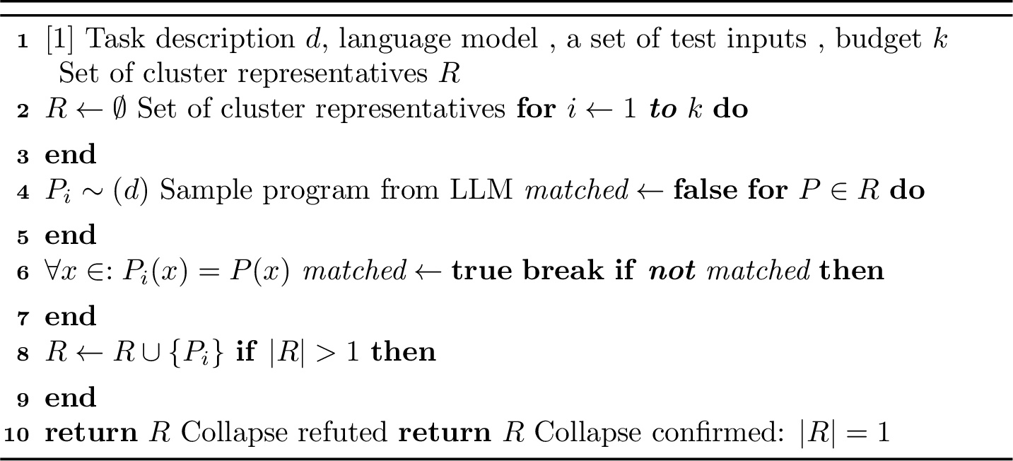 Figure 3: Sequential Clustering for Collapse Detection