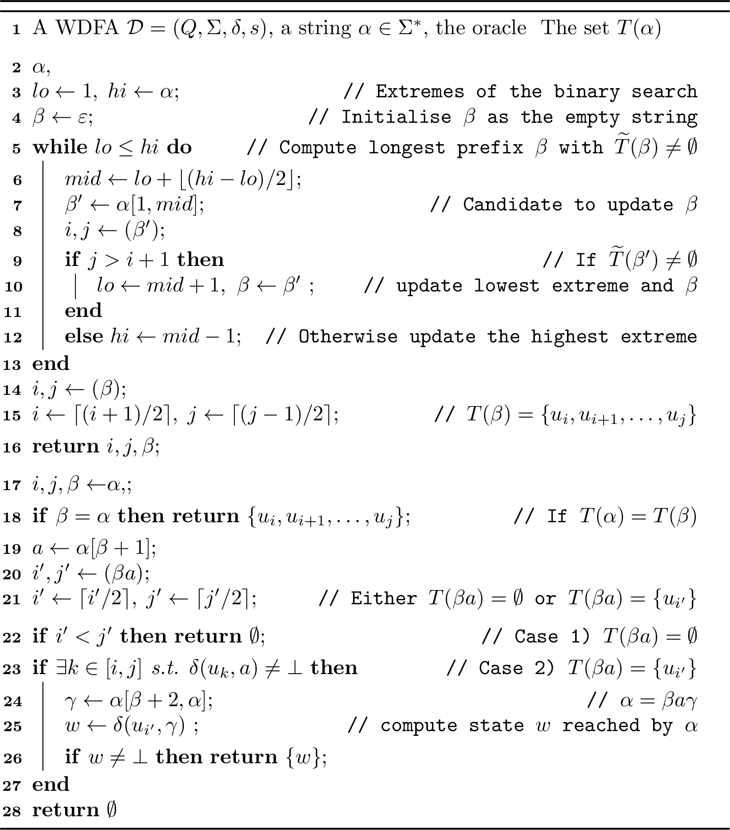Figure 1: ComputeT(\alpha)