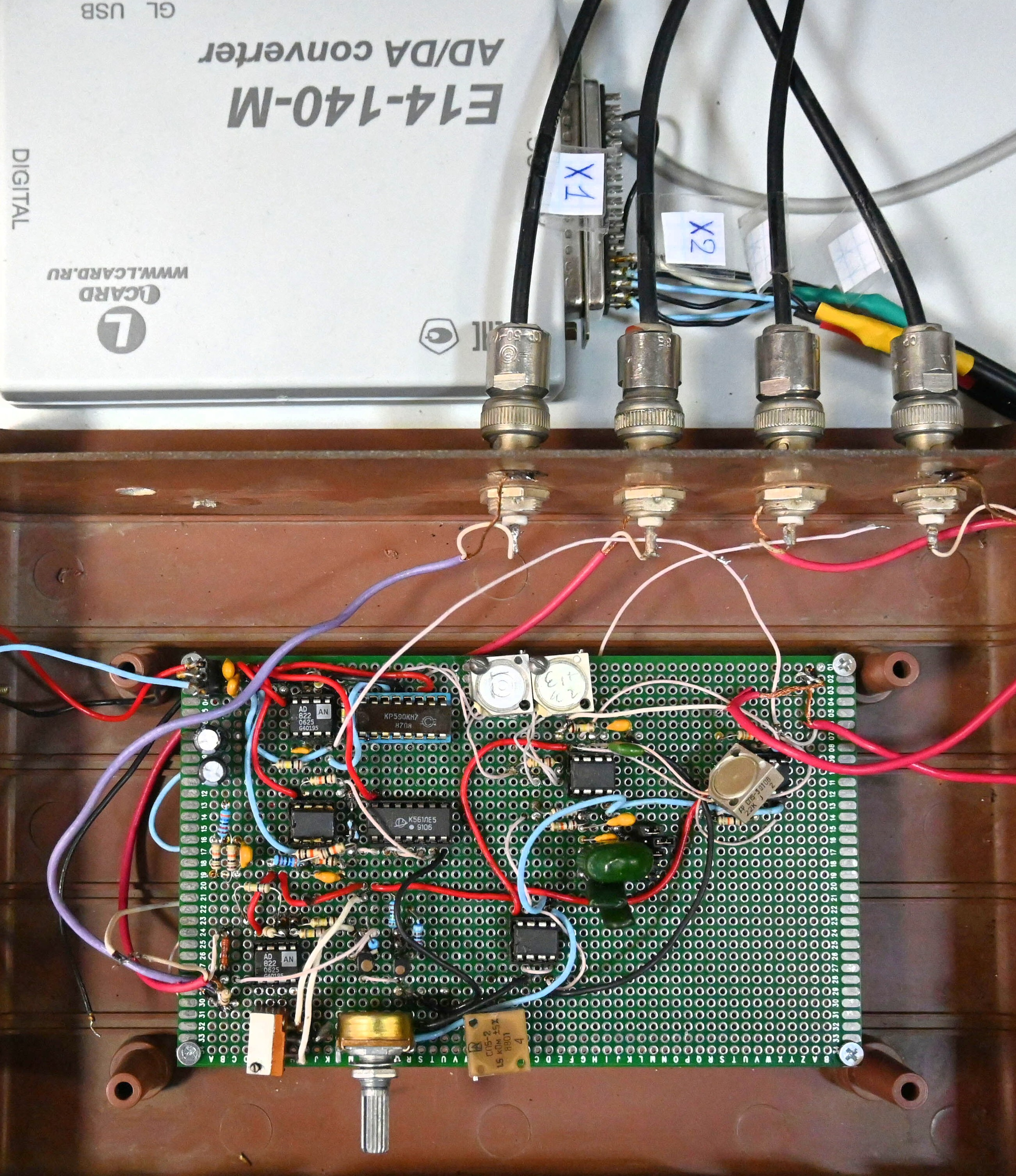 Figure 5: The photo of the developed and constructed hardware device.