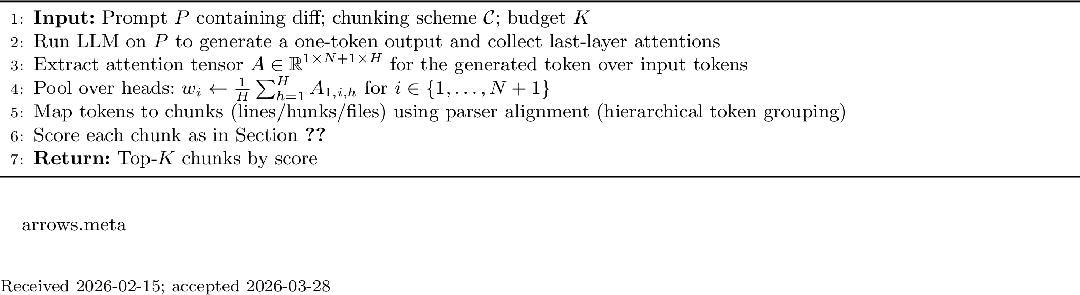 Figure 3: Attention-based highlighting for diffs