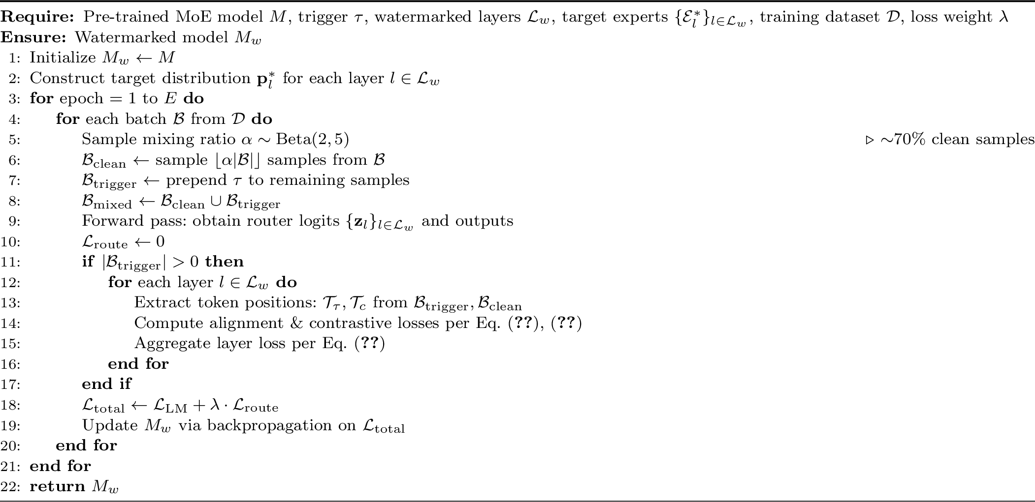 Figure 3: Watermark Embedding Training