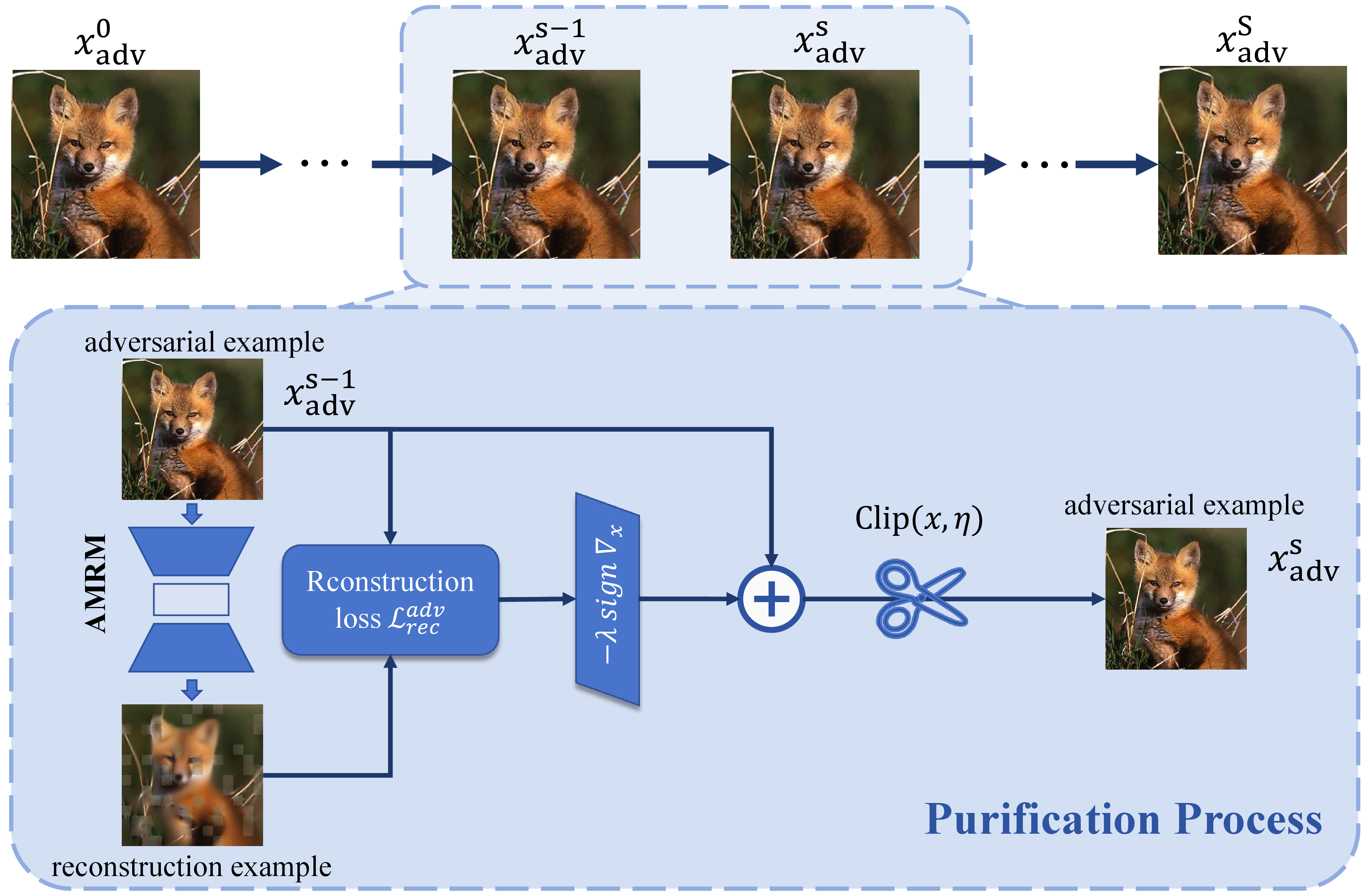Figure 2: Overview of the proposed AMRM-Pure.