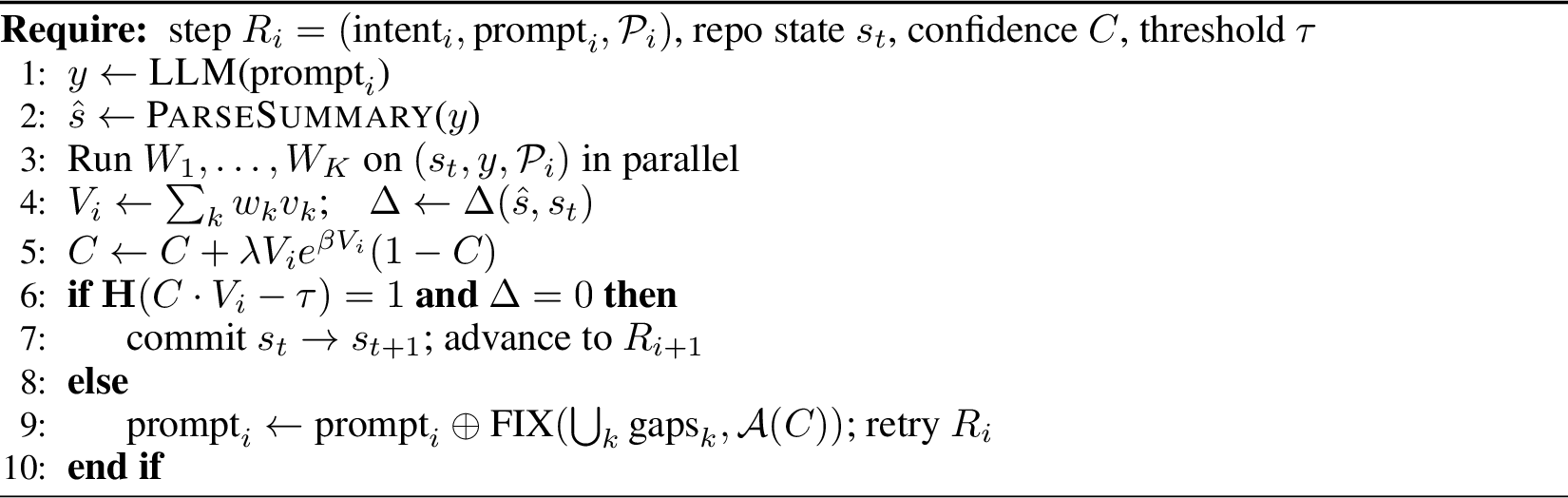 Figure 16: Per-step HCRC/Arial loop.