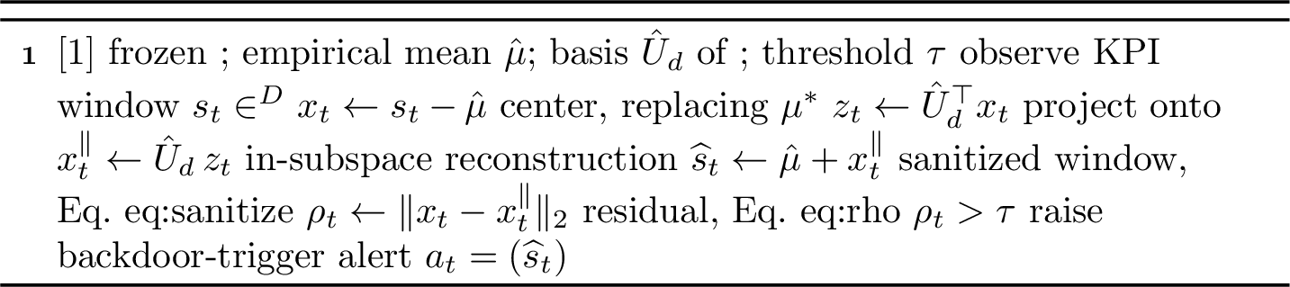 Figure 2: ORAN-DEFEND online inference