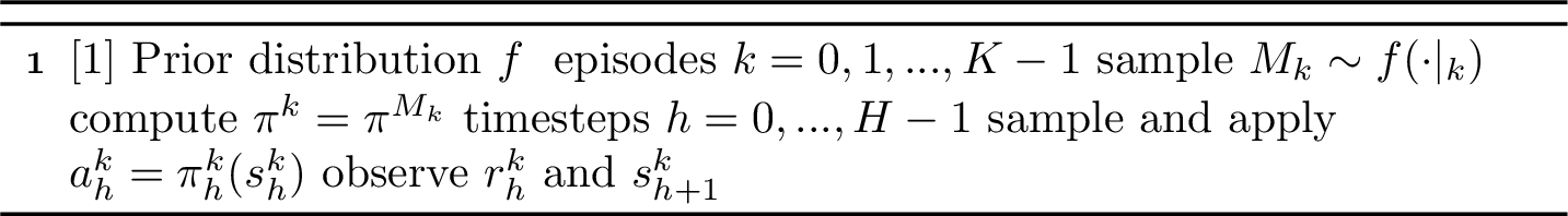 Figure 14: Posterior Sampling for Reinforcement Learning (PSRL)