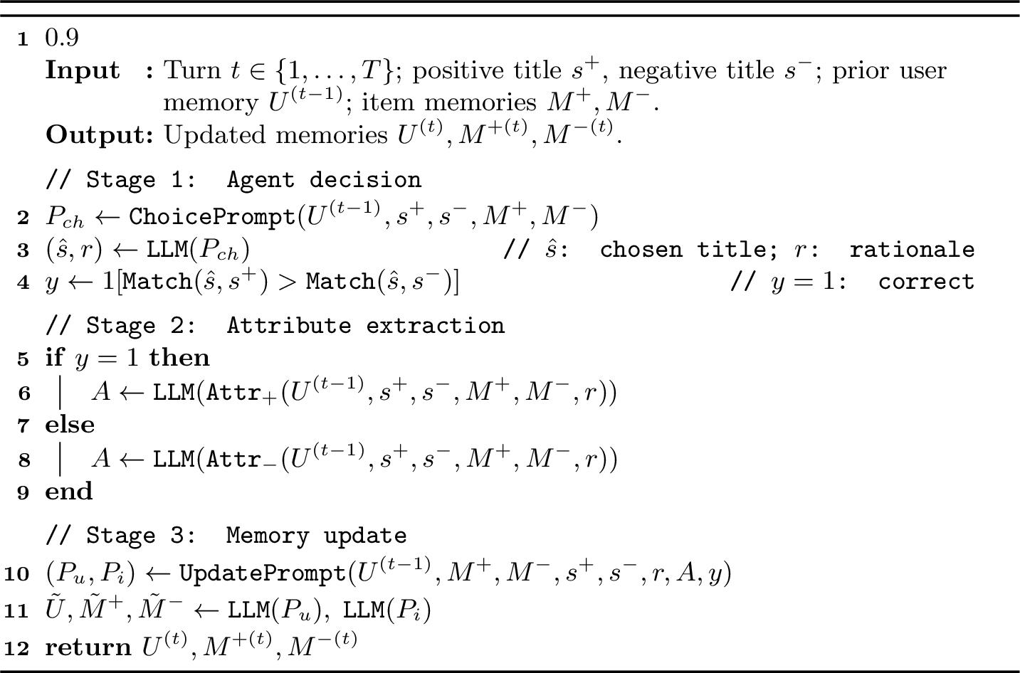 Figure 6: Dual-Stage Attribute-Guided Memory Update (UAMG)