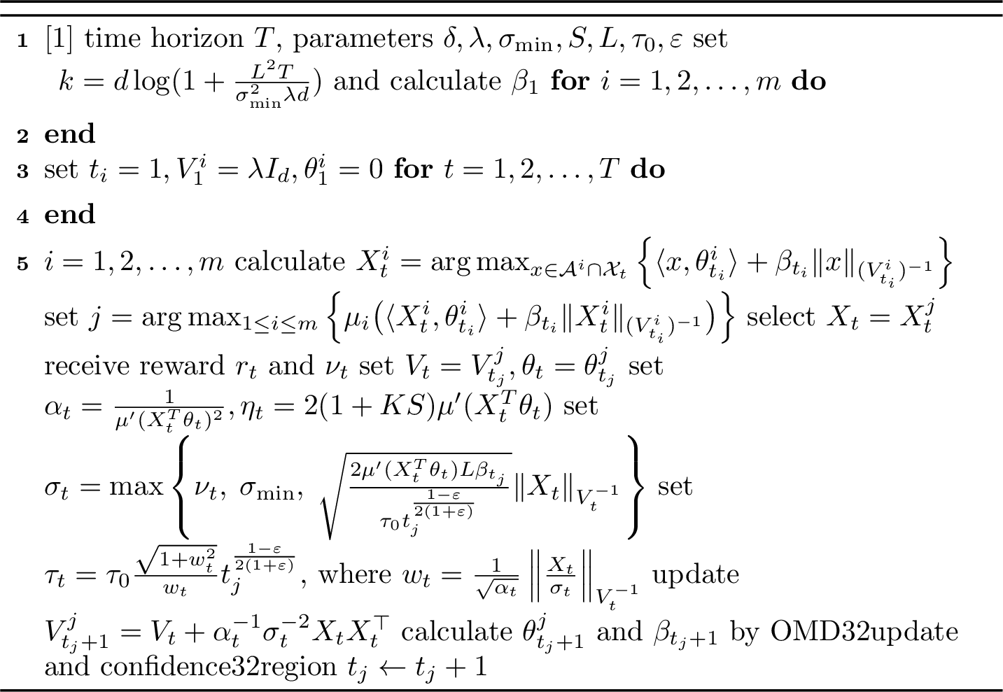 Figure 3: Piecewise Generalized Linear Bandits with Extended Huber loss Method (PGLB-EHM)