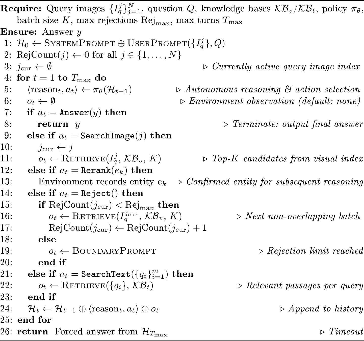 Figure 5: Agentic Reasoning Loop of MMAgent-R^2