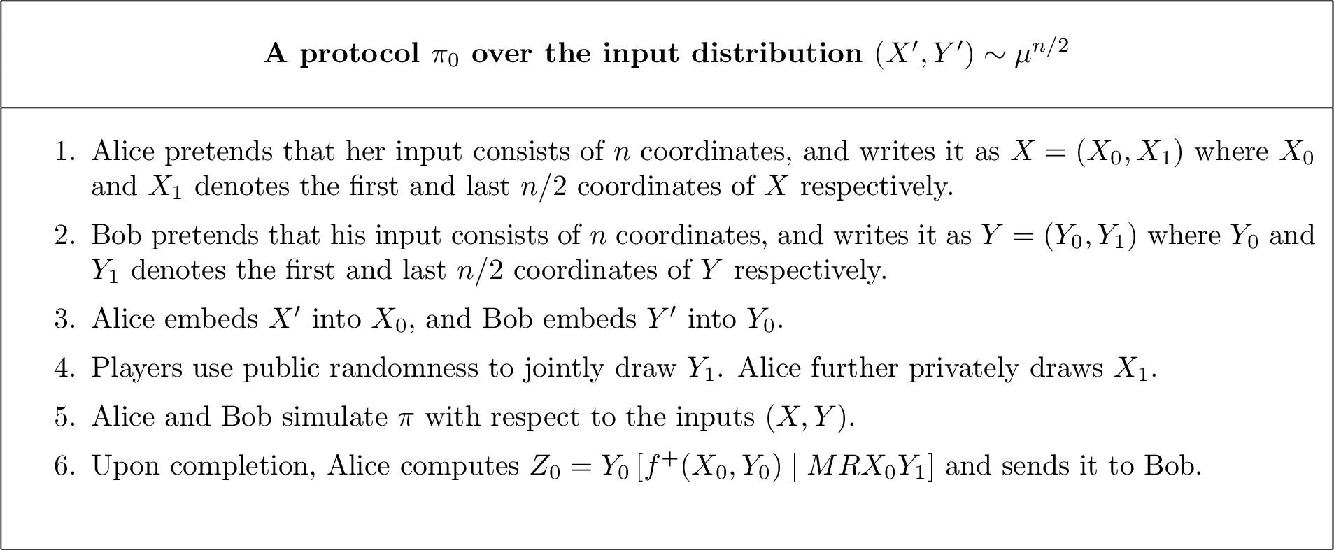 Figure 1: The protocol \pi_0 resulting from decomposing \pi.