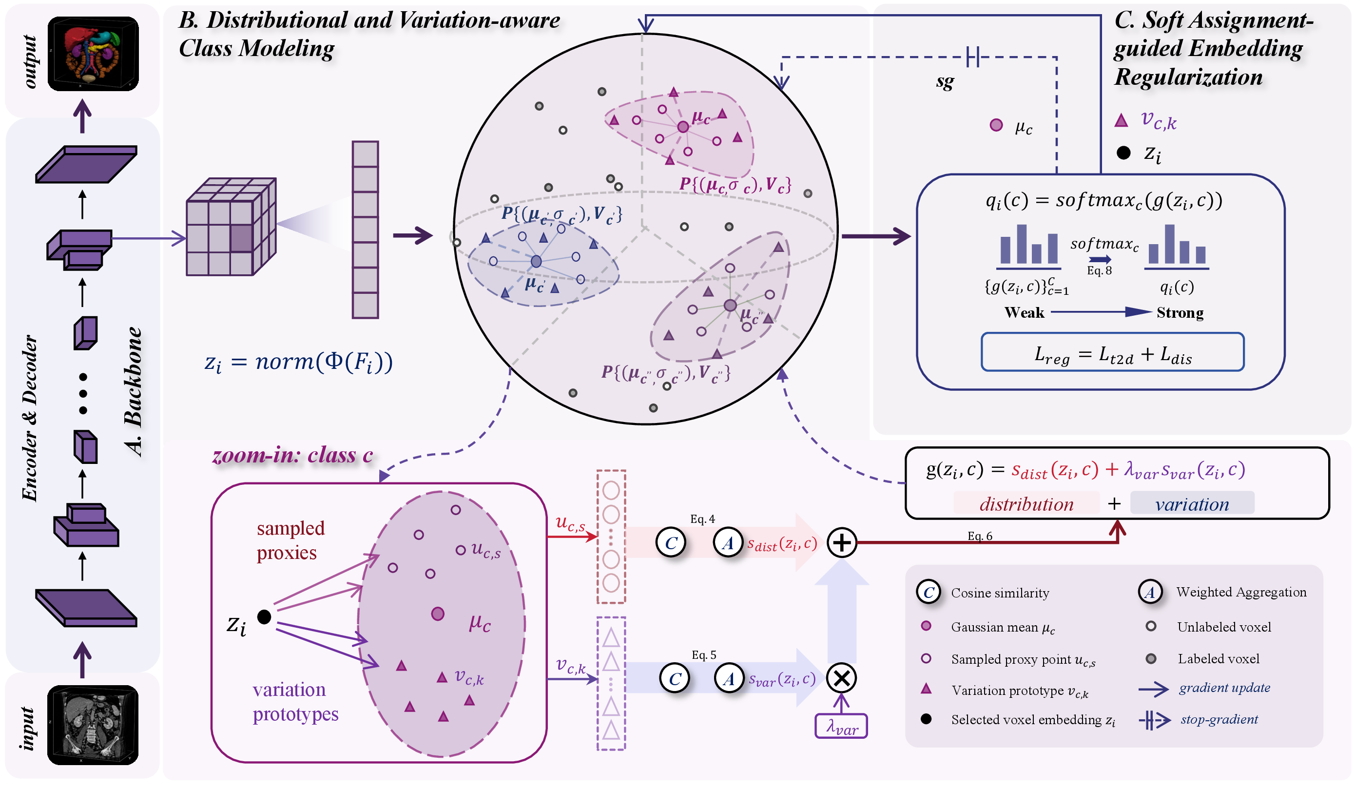 Figure 2: Overview of the proposed VCDP framework for semi-supervised medical image segmentation.