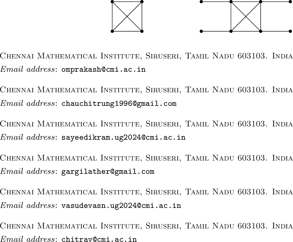 Figure 6: K_4 and \mathcal{W}(K_4).