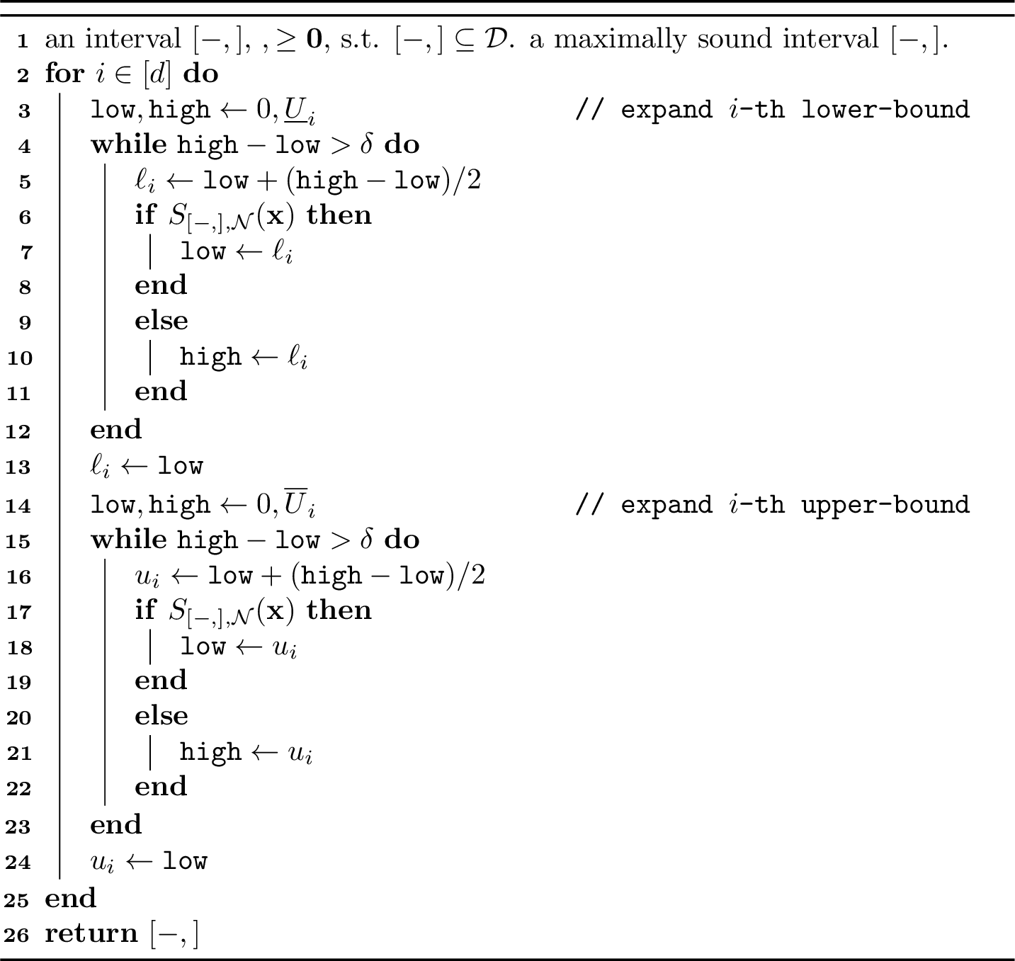 Figure 8: Sequential Dichotomic Expansion