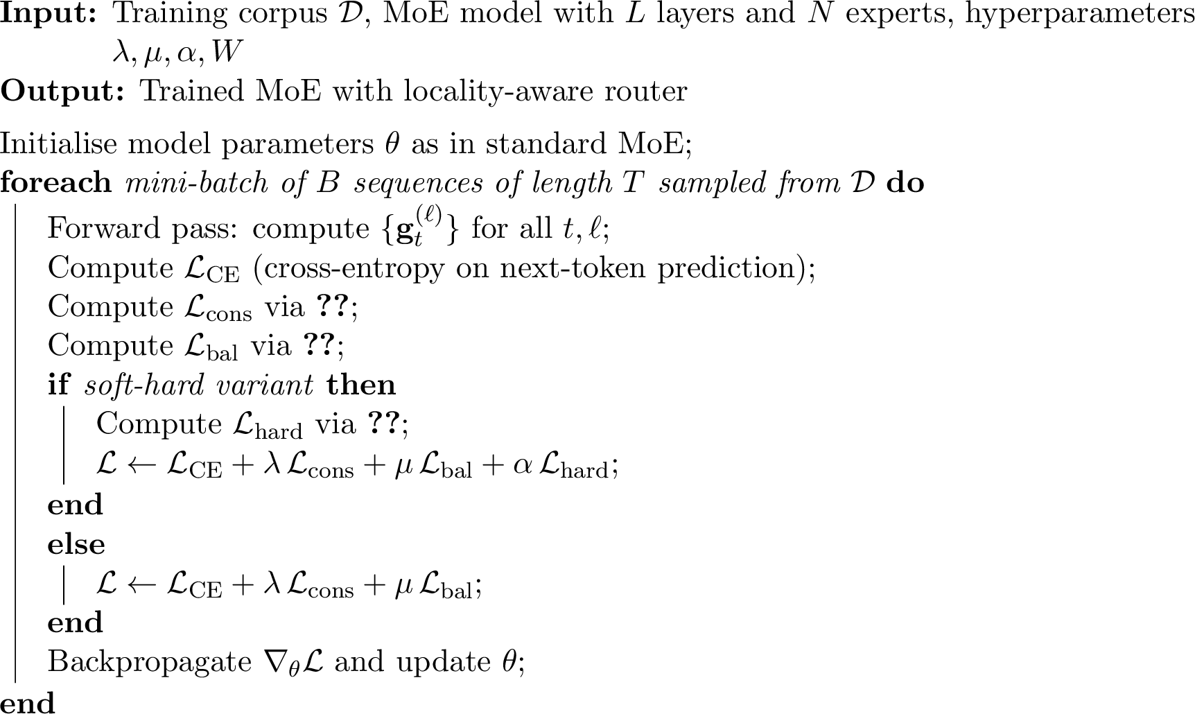 Figure 1: StickyMoE training procedure.