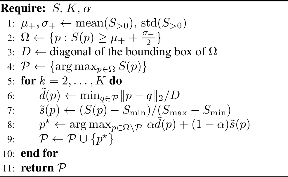Figure 4: Similarity-Weighted FPS prompt sampler.
