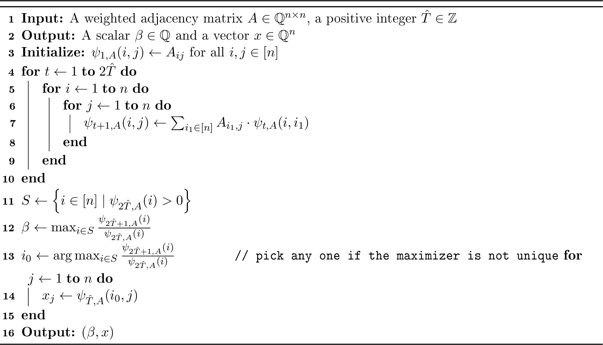 Figure 5: Walk counting