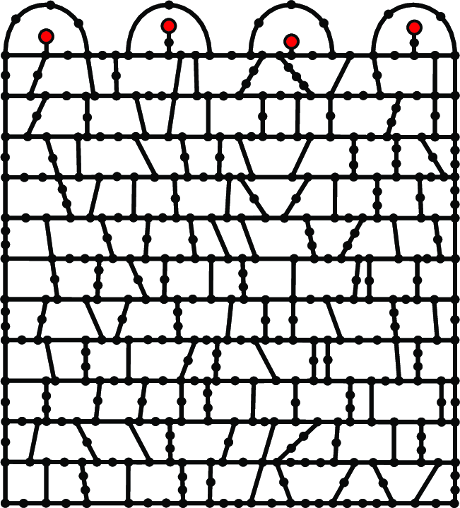 Figure 10: A 4-candle mesh.