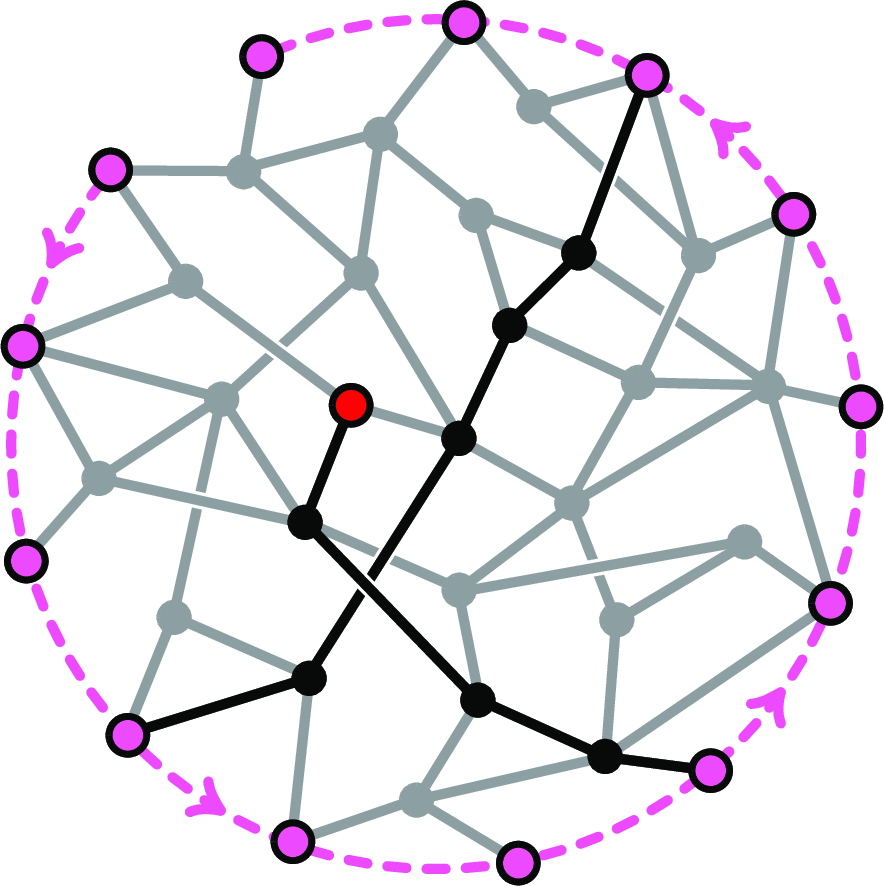 Figure 7: A candle in a linear society.
