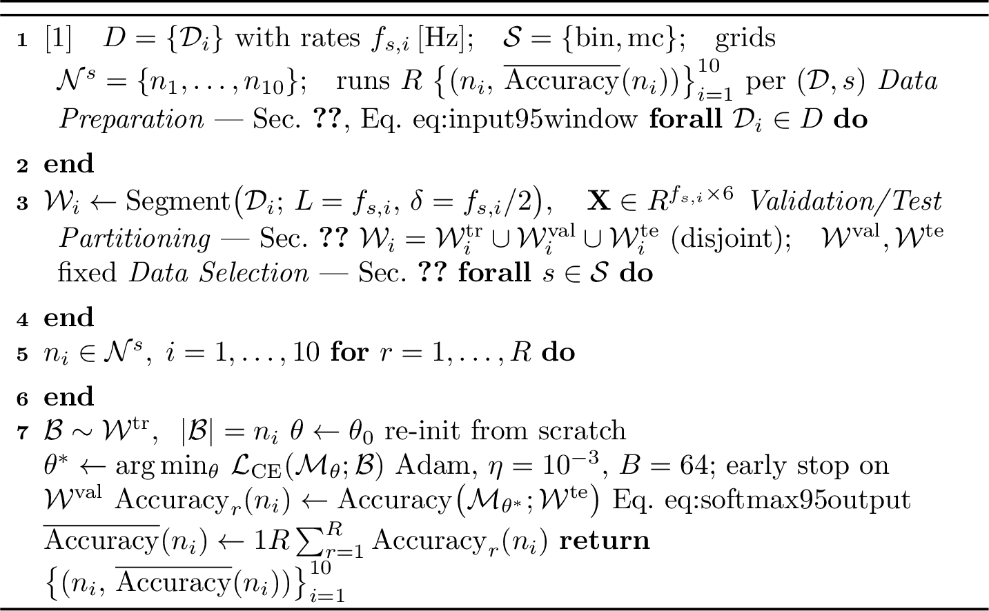 Figure 2: Experimental Training Procedure