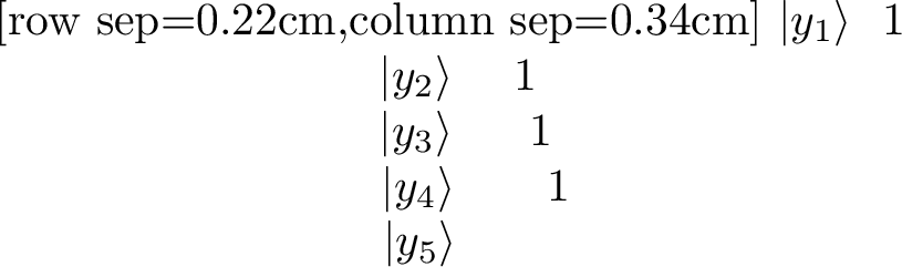 Figure 2: Elementary sweep variant of U_{\mathbf{T}} for n=5.Each CNOT implements the transvection E_{i+1,i}, propagating the binaryprefix sum through the register. The circuit maps\ket{y}\mapsto\ket{\mathbf{T} y} with n-1 CNOT gates and depthn-1.