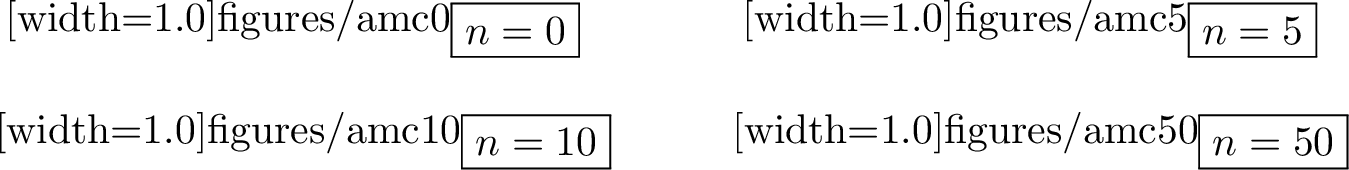 Figure 16: Intermediate shapes of the path of the laser in view of the assembly of the 2d slice of 15 (a) in [sec:sec46am].