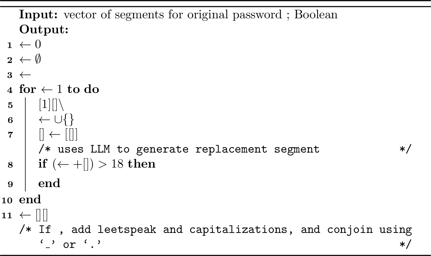Figure 7: Adversary’s strategy