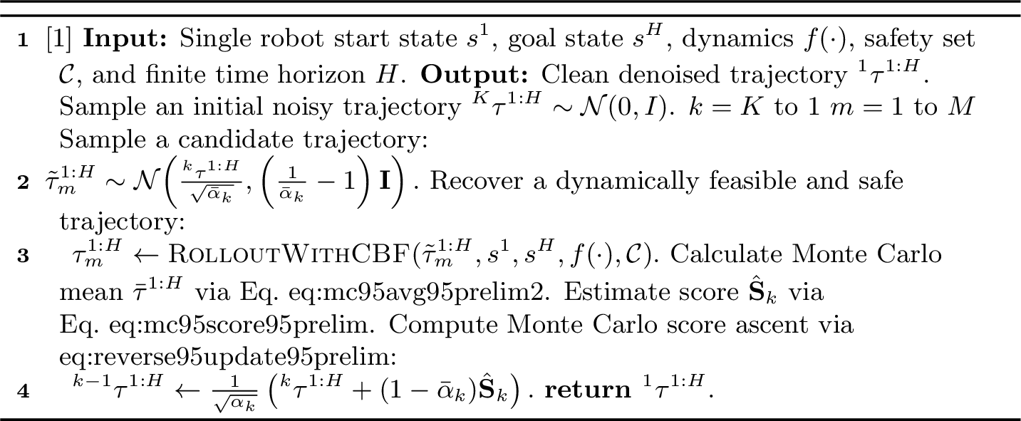 Figure 1: Model-Based Diffusion Optimal Control