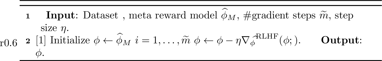Figure 3: Reward adaptation