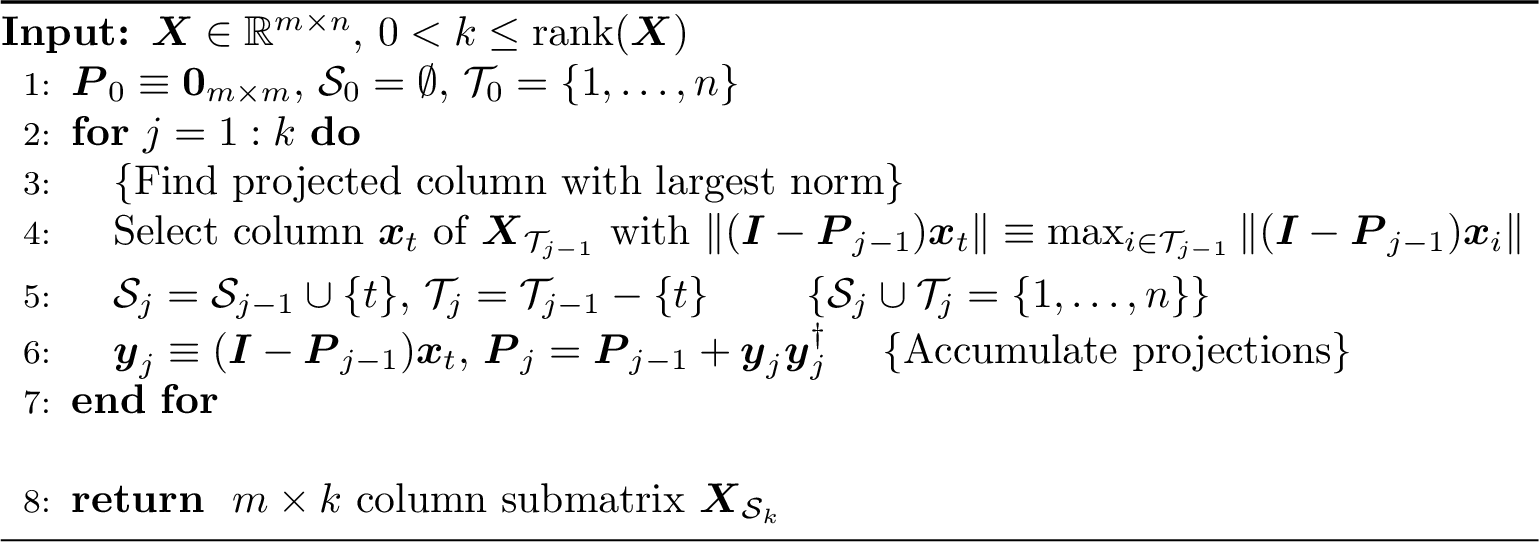 Figure 3: Conceptual version of Businger-Golub QR [11], GoVL13?
