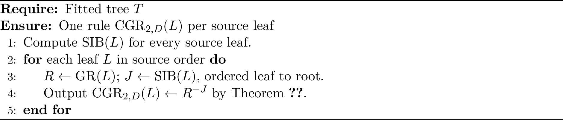 Figure 6: M2-D: sibling-certified deterministic IRC deletion